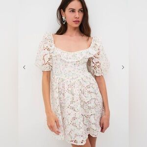 For Love and Lemons magnolia mini dress